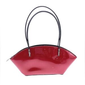 Beijo Deep Red Over The Moon Shoulder Bag